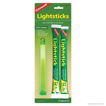 Coghlan's Lightsticks 2-pack first aid Red OneSize