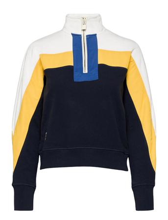Sportstyle Dolmon Funnel Sweat Blue Superdry