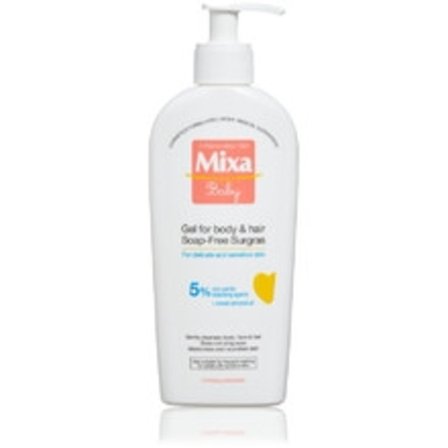 Mixa - Baby Gel for body & hair Soap-Free Surgres - Extra nourishing cleansing gel and body hair of children 400ml