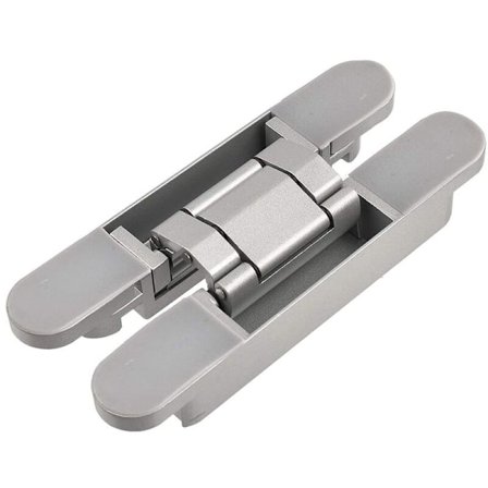 Justerbart sammenleggbar dør kryss hengsel treddør hengsel sink legering skjult dør hengsel