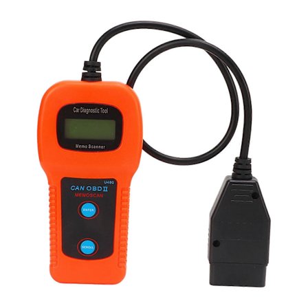 U480 Bil OBD2 Diagnostisk Scanner LCD Display 10?12V DC Universal Motor Kode Læser Værktøj