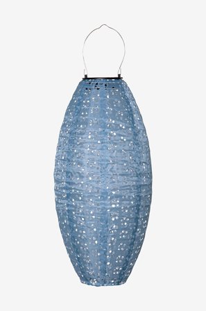 Star Trading - Solcelledekorasjon Festa 40 cm - Blå - Solcellelamper - Fra Homeroom