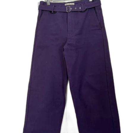 Lila byxor med bälte från Acne Studios