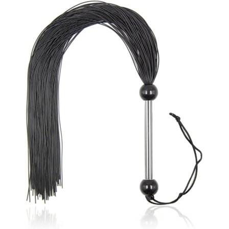 Svart hestepisk ridepisk hestesport silikon hestepisk hesteutstyr pisk trening ridepisk 20 tommer