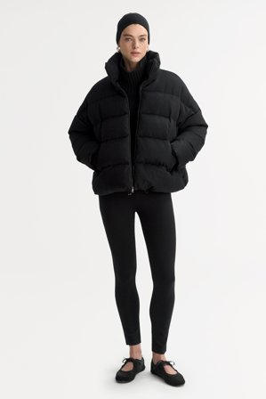Soft Goat - Puffer jacket - Cashmere jacket - L - Black