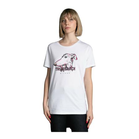 Trussardi T-Shirts Hvid, Dame