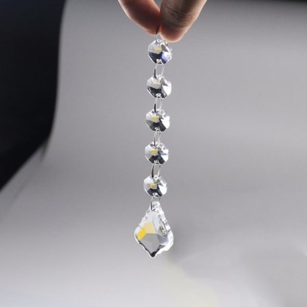 Krystal Kæde Lampe Prisme Pendel Lysekrone