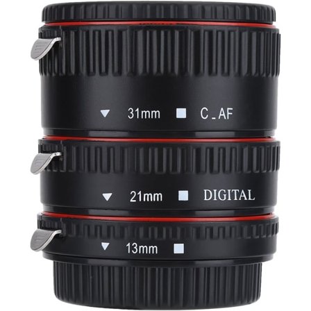 IC Autofokus Makro Objektiv Forlængelsesrør Sæt AF Makro Forlængelsesrør Ring 13mm, 21mm, 31mm