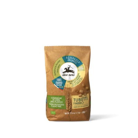 Alce Nero Tubetti Di Farro Biologici 500g
