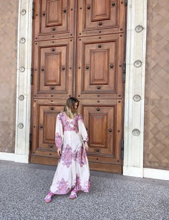 Noella Lilith Maxi Dress - Pink - M