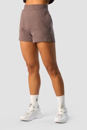 ICANIWILL - Revive Heavy Shorts Wmn Dusty Brown - Dame - ICIW