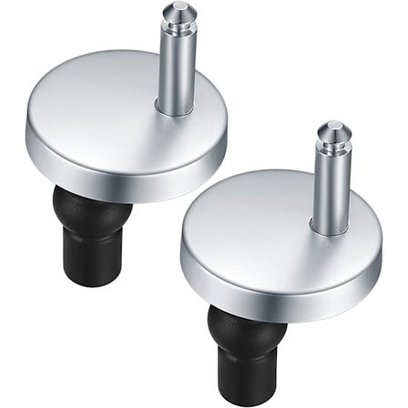 2 stk. Toilet Sædehængselbeslag, Hurtigudløsningshængsel, Toilet