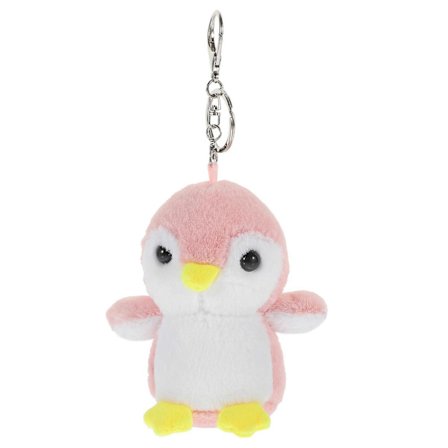 Søt Pingvin Nøkkelring Plysj Pingvin Nøkkelring Dekorativt Anheng Nøkkelring Mini Pingvin Nøkkelring
