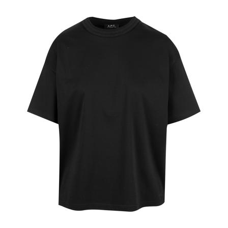 A.p.c. T-Shirts svart, Dam, Dam, Storlek: XS