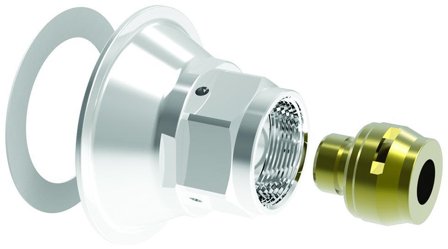 Vatette V6 Kopplingsbricka 18 mm rördiameter, Installation