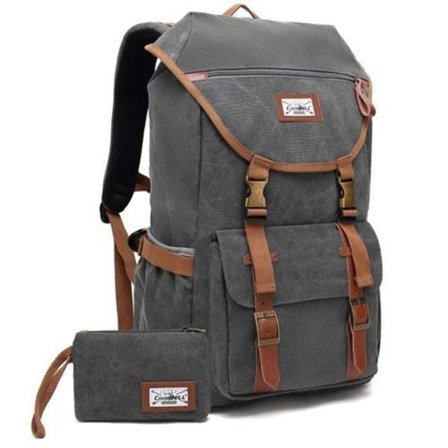 17,3 tums Laptop Ryggsäck, Skolryggsäck, Laptop, Mörkgrå