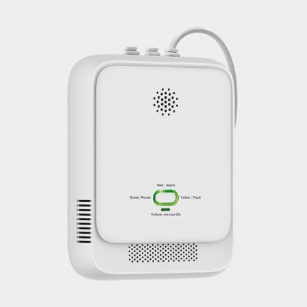 Gasvarnare 1852-Marine, mot gasol / propan / butan / metan, med manometer, 12V, 85 dB