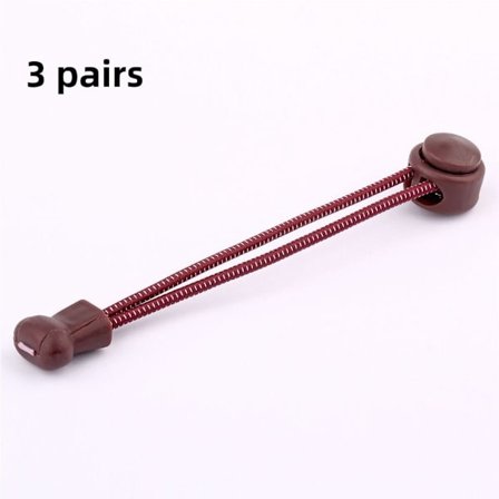 3 Par Sneaker SkoLisser Skolisser VINRØDT