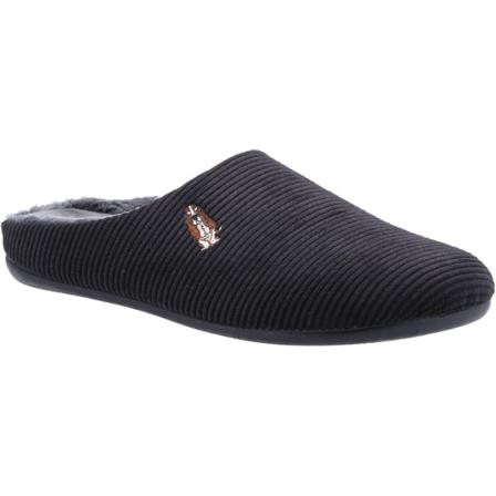 Hush Puppies Reid Slippers 11 Uk Black