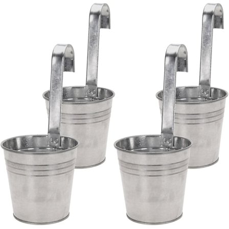 4 st Hängande Krukor Balkong Blomkruka Hängande Balkongkruka Växtkruka Att Hänga Växtkruka Att Hänga Upp