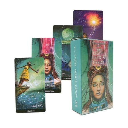 Tarotkort på spanska - Spåkort för nybörjare med guidebok, brädspel, astrologiprognoser, spansk tarot (FMY)