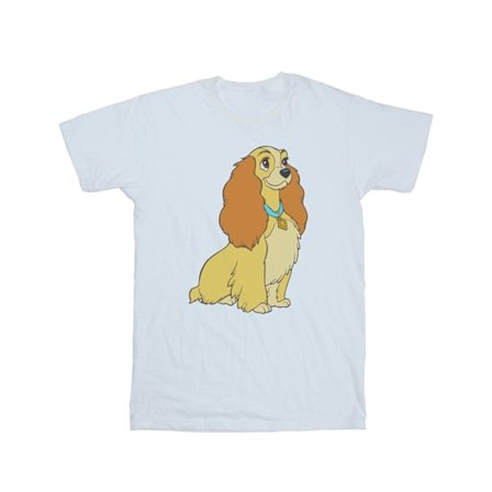 Disney Girls Lady And The Tramp Lady Spaghetti Heart Bomull T-S