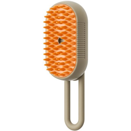 ING Lemmikkieläinten hierontaharja - Kissahoitoharja höyryllä - 3-in-1 Kissa- ja koirasuihkuharja