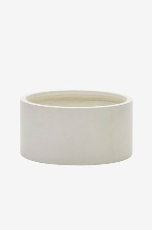 Kave Home - Kruka Aiguablav - Vit - Utekrukor - Från Homeroom