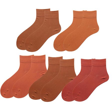 Tynde bomuldssokker til kvinder, bløde bootie-sokker til kvinder over ankelstrømper Kombination 1