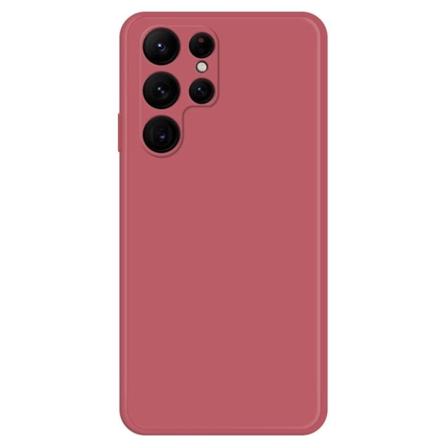 Skråt gummicover mod fald til Samsung Galaxy S22 Ultra - Rød Red