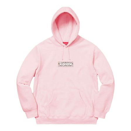 Supreme, Sweatshirt Roze, Heren, Maat:L