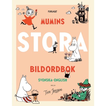 Mumins stora bildordbok Svenska-English (bok, kartonnage)