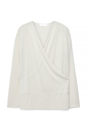 Alexia x NA-KD Fine Knitted Top - - Crème - XL