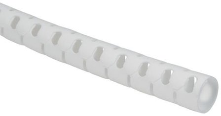 Hellermann Tyton HWPP20 Kabelspiral vit, 25 m Ø18-21 mm, Installationsmaterial