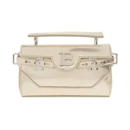 Balmain, B-Buzz 19 shoulder bag Beige, Dames, Maat:ONE Size