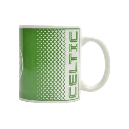 Celtic FC Fade 325ml Mug En Storlek Grön/Vit