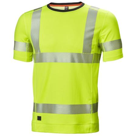 Helly Hansen Workwear Lifa Active T-paita huomiotakki, keltainen M, Vaatteet