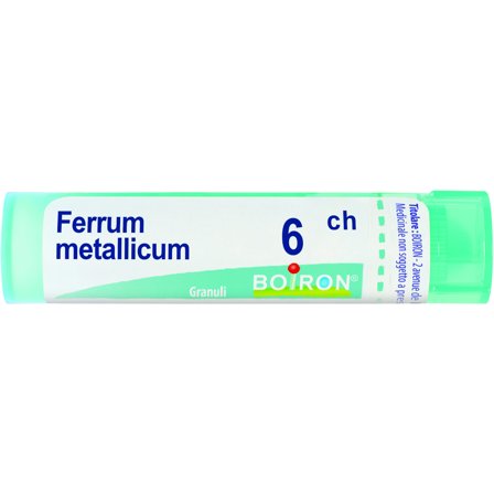 Boiron Ferrum Metallicum 06Ch Tubo 80 Granuli 4g
