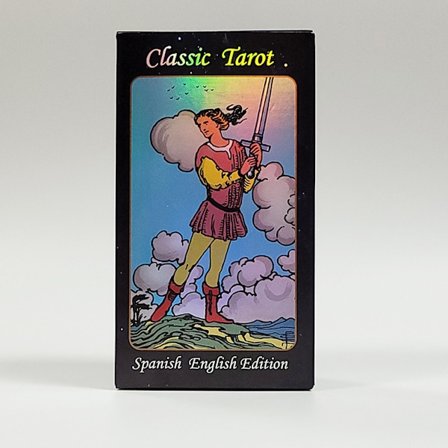 Klassisk liten ryttare Engelsk 12×7 Tower of flashcards Oracle Tarot Card cards Divination Cards