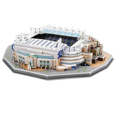 Chelsea FC Stamford Bridge Stadium 3D-pussel One Size Multicolo