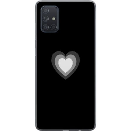 Yhteensopiva Puhelinkuori Samsung Samsung Galaxy A71 Soft Glow Heart