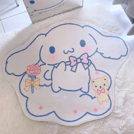 My Melody Teppe Supermykt Søtt Tegneserie Katte Soveom Tepper Myke Barneområde Tepper Kawaii Teppe Dobbeltsidig Fuzzy Teppe(f2)