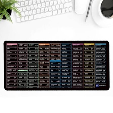 Hurtigtast musemåtte Tastaturpude 300X900X3MM2 2