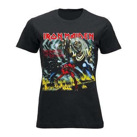 Iron maiden Number of the beast (lady) Naisten T-Paita