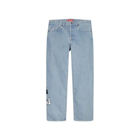 Supreme, Jeans Blauw, Heren, Maat:W30