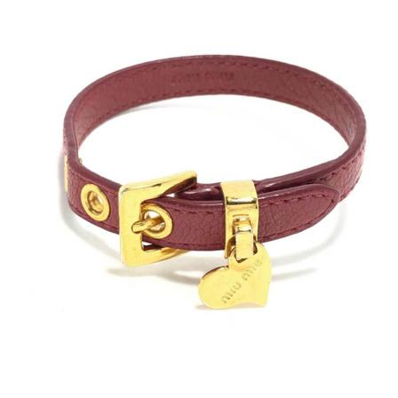 Miu Miu Pre-owned Bracelets röd, Dam Vintage Smycken, Dam, Storlek: ONE SIZE