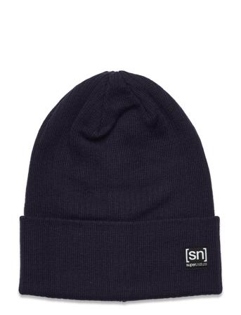 Riffler Beanie Accessories Headwear Navy Super.natural