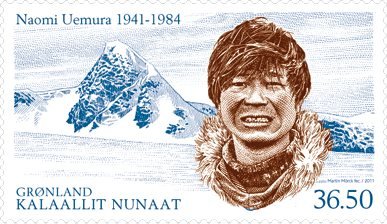 Grønland - Naomi Uemura - Postfrisk frimærke