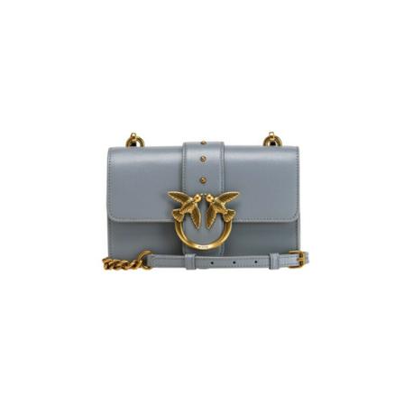 Pinko, Shoulder Bags Grijs, Dames, Maat:ONE Size