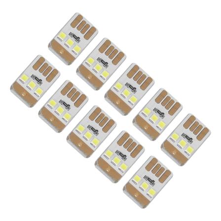 10st Camping Minitält Nattlampa Bärbar Energisparande USB